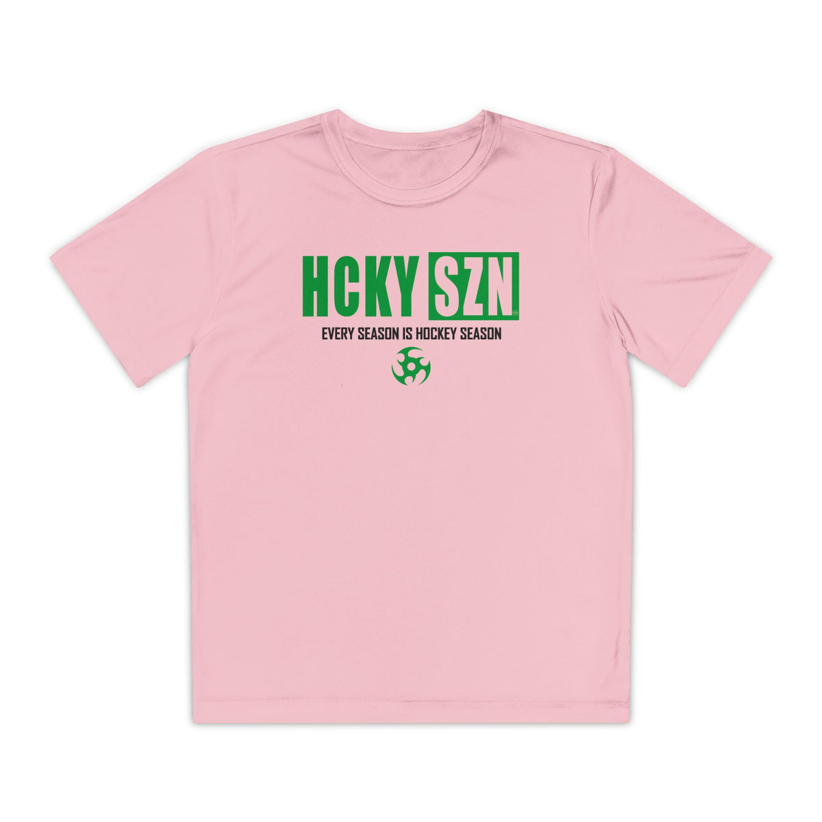 Every Season is HCKY SZN Youth Competitor Tee (Green Logo) - Various Colors