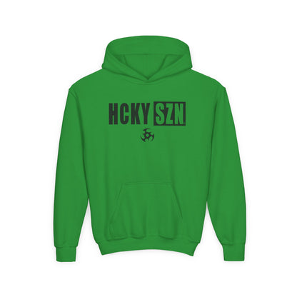 Youth HCKY SZN (Black Logo) Hooded Sweatshirt - Various Colors