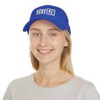 HCKY SZN Low Profile Embroidered Baseball Cap - Blue (White Logo)