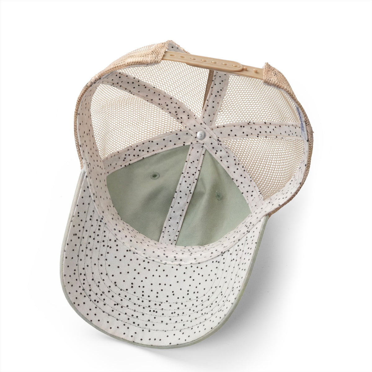 Women's Every Season Mesh Back Cap - Sage/Polka Dots