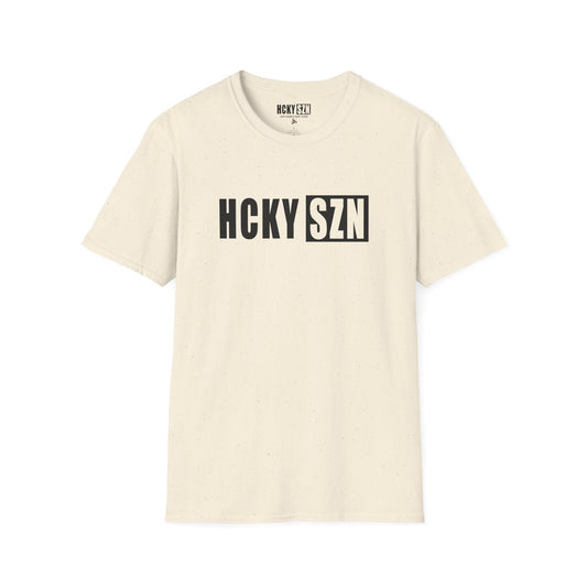 HCKY SZN Softstyle Tee Shirt (Natural)