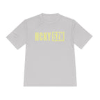 HCKYSZN (Flagship Logo) Adult Performance Tee - Silver/Sunflower