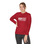 Every Season is HCKYSZN Youth Performance Long Sleeve Tee - White Logo