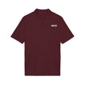 HCKY SZN Embroidered Performance Hockey Polo (Maroon)