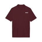 HCKY SZN Embroidered Performance Hockey Polo (Maroon)