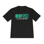 HCKYSZN Every Season Adult Performance Tee - Black/Seafoam