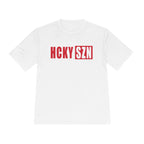 HCKYSZN (Flagship Logo) Adult Performance Tee - White/Red