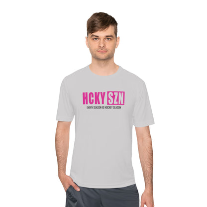 Every Season is HCKY SZN Performance Tee (Hot Pink Logo) - Various Colors