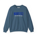 HCKY SZN Crewneck Sweatshirt (Royal Blue Logo) - Various Colors