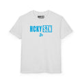 Youth HCKY SZN DryBlend Tee Shirt (Sky Blue Logo) - Various Colors