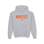Youth HCKY SZN (Orange Logo) Hooded Sweatshirt - Various Colors