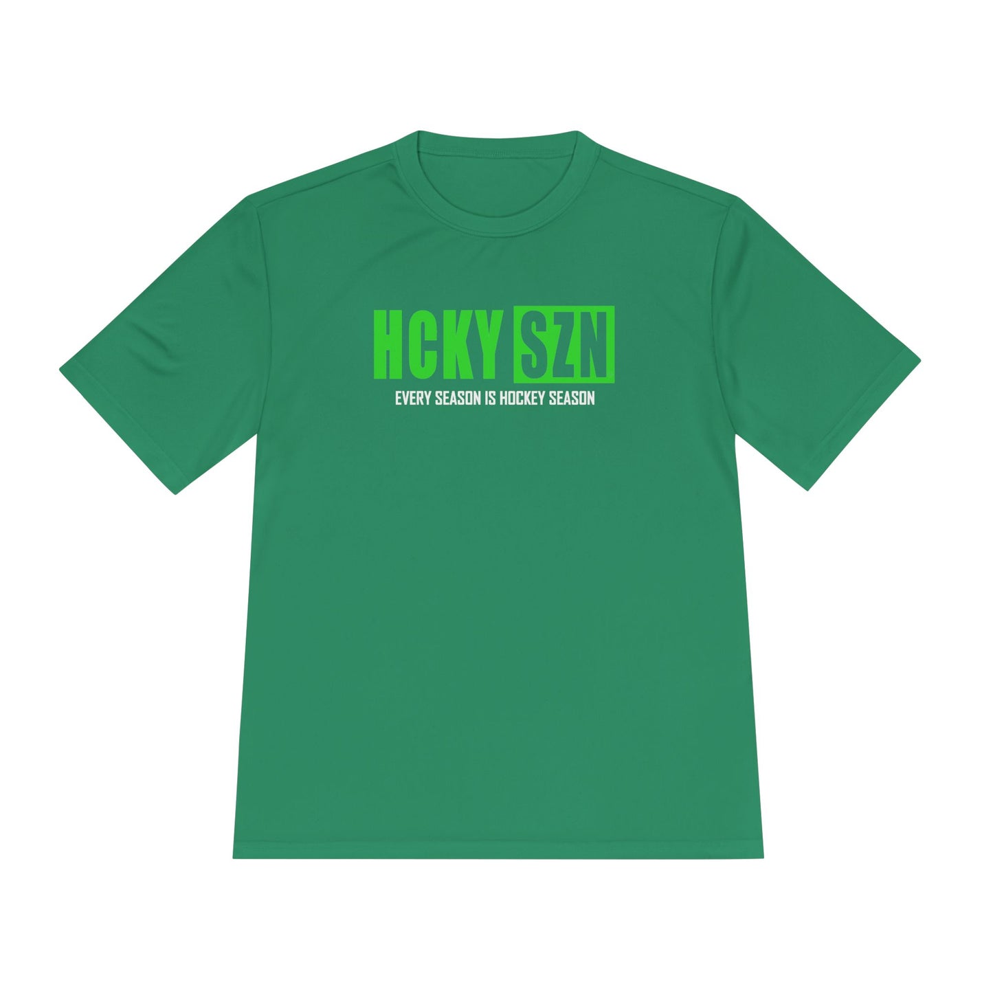 Every Season is HCKY SZN Performance Tee (Lime Logo) - Various Colors