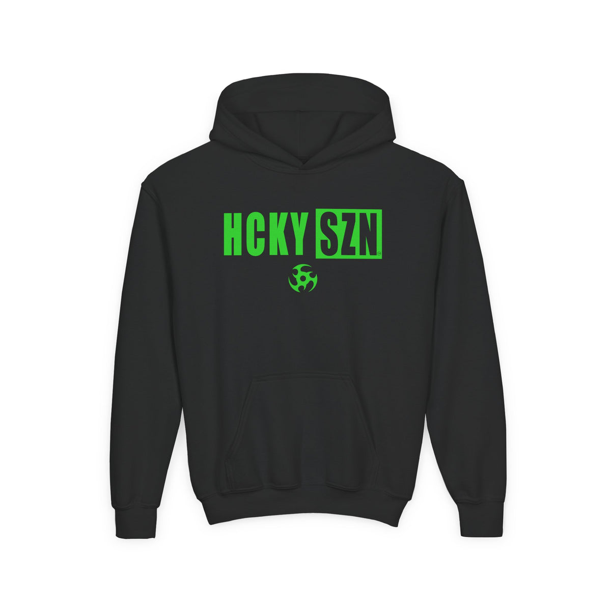Youth HCKY SZN (Lime Logo) Hooded Sweatshirt - Various Colors