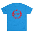 HCKY SZN Circle Logo TriBlend Tee Shirt (Red) - Various Colors