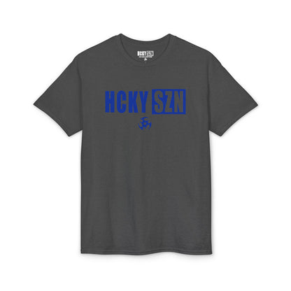 HCKY SZN Simple Star DryBlend Tee Shirt (Blue Logo) - Various Colors