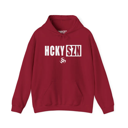 HCKY SZN (White Logo) Hooded Sweatshirt - Various Colors