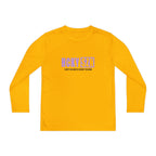 Every Season is HCKY SZN Youth Competitor Long Sleeve Tee (Lavender Logo) - Various Colors