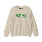 HCKY SZN Crewneck Sweatshirt (Green Logo) - Various Colors