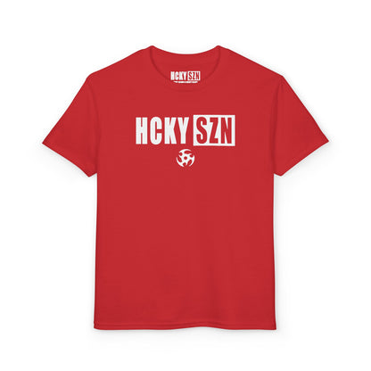 Youth HCKY SZN DryBlend Tee Shirt (White Logo) - Various Colors