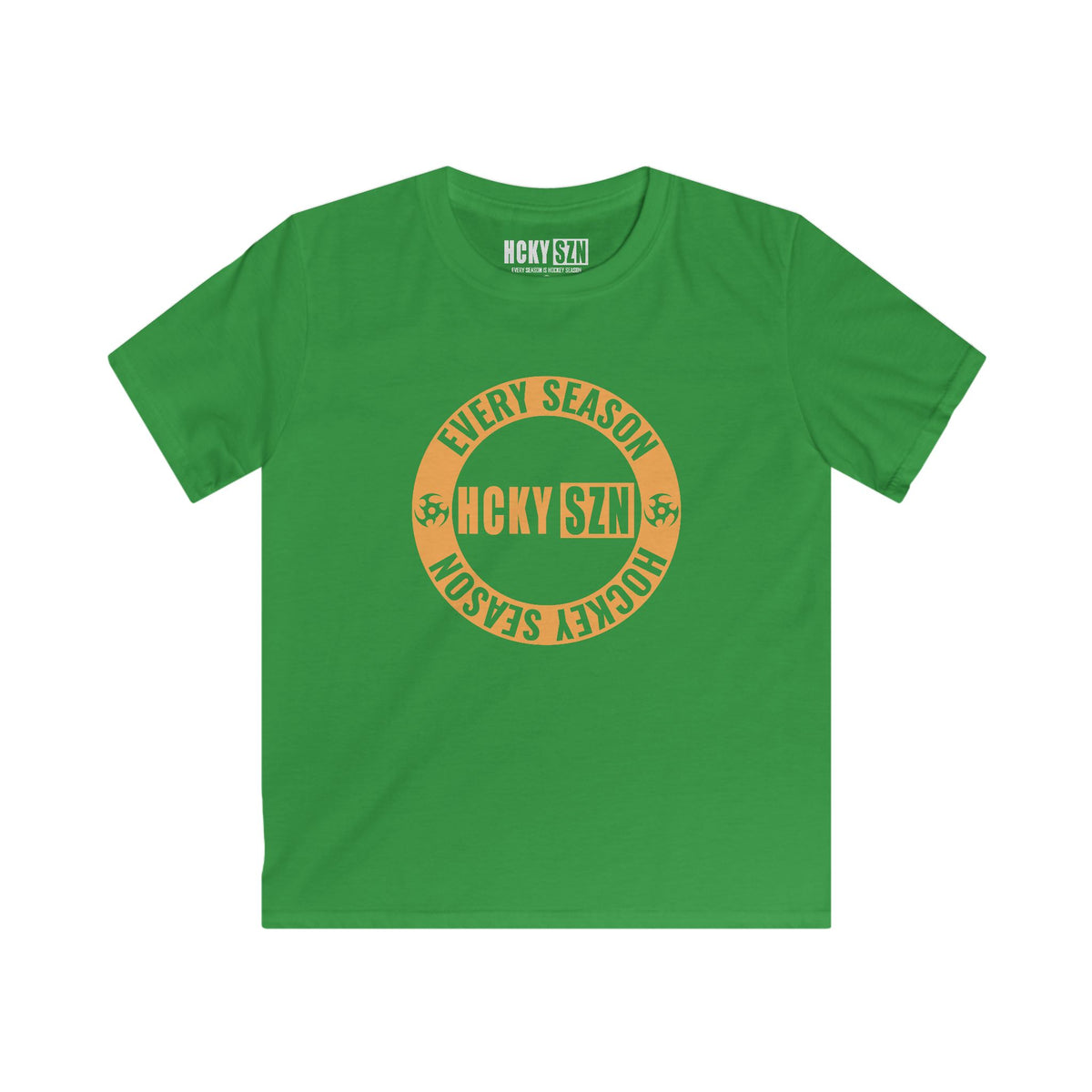 Youth Circle SZN Softstyle Tee (Mango Logo) - Various Colors