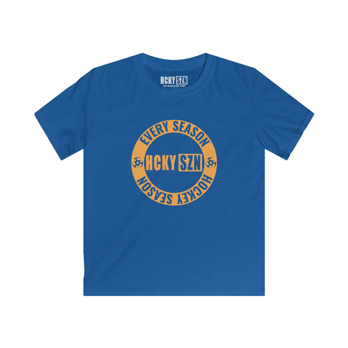 Youth Circle SZN Softstyle Tee (Mango Logo) - Various Colors