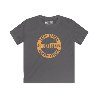 Youth Circle SZN Softstyle Tee (Mango Logo) - Various Colors