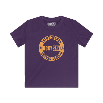 Youth Circle SZN Softstyle Tee (Mango Logo) - Various Colors