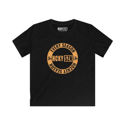 Youth Circle SZN Softstyle Tee (Mango Logo) - Various Colors