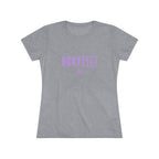 Women’s Hockey Vibe Triblend Tee (Lavender Logo)