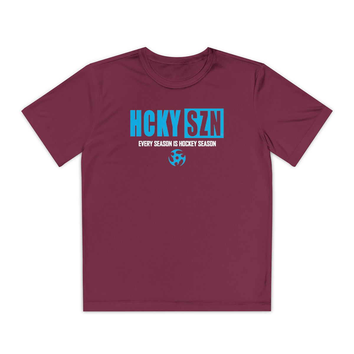 Every Season is HCKY SZN Youth Competitor Tee (Sky Blue  Logo) - Various Colors
