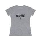 Women’s Hockey Vibe Triblend Tee (Black Logo)