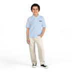Youth HCKY SZN DryBlend Polo Shirt (Light Blue)