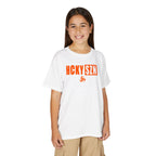 Youth HCKY SZN DryBlend Tee Shirt (Orange Logo) - Various Colors