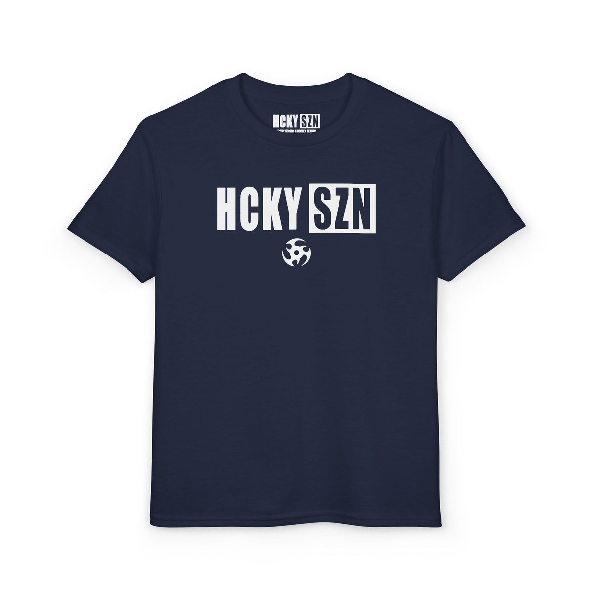 Youth HCKY SZN DryBlend Tee Shirt (White Logo) - Various Colors