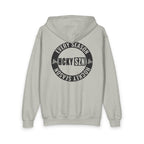 Youth Circle Logo Full Zip Hoodie (Sport Grey)