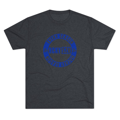 HCKY SZN Circle Logo TriBlend Tee Shirt (Royal Blue) - Various Colors