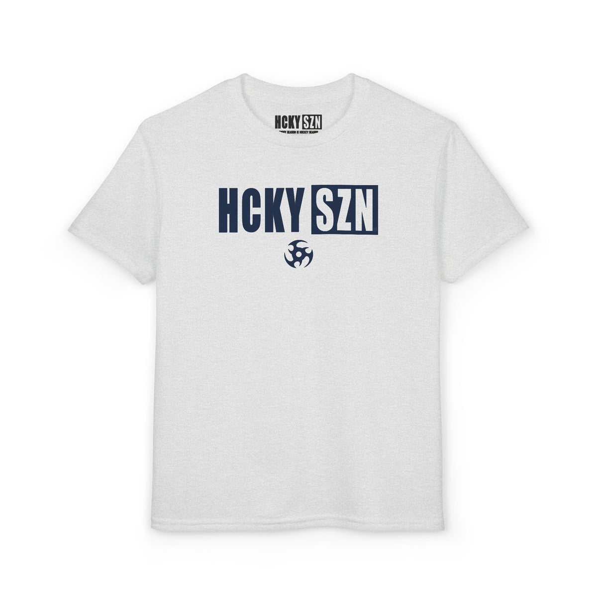 Youth HCKY SZN DryBlend Tee Shirt (Navy Logo) - Various Colors