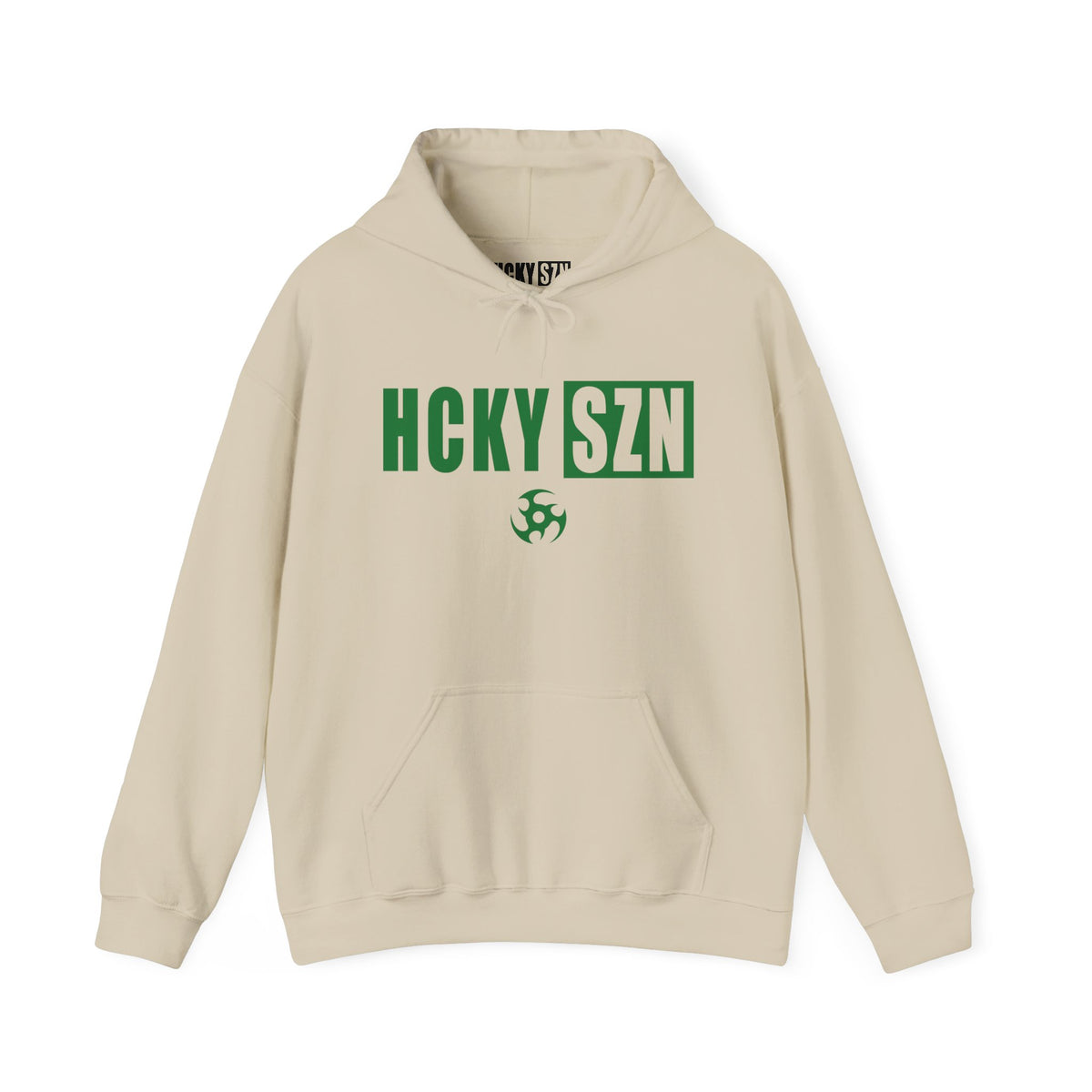 HCKY SZN (Green Logo) Hooded Sweatshirt - Various Colors