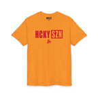 HCKY SZN Simple Star DryBlend Tee Shirt (Red Logo) - Various Colors