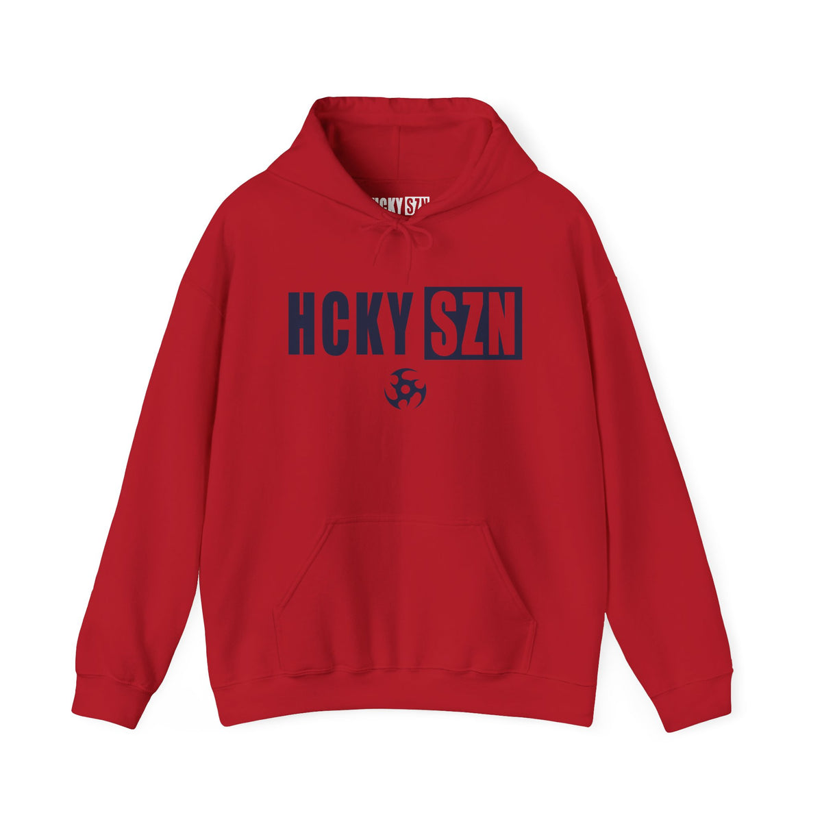 HCKY SZN (Navy Logo) Hooded Sweatshirt - Various Colors