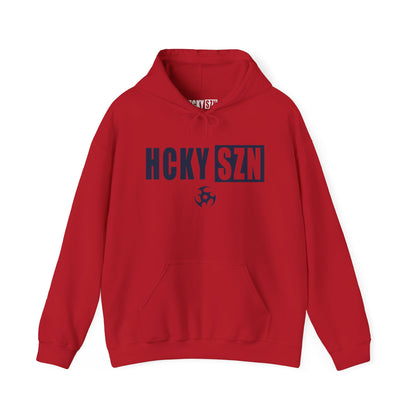 HCKY SZN (Navy Logo) Hooded Sweatshirt - Various Colors