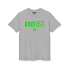HCKY SZN Simple Star DryBlend Tee Shirt (Lime Logo) - Various Colors