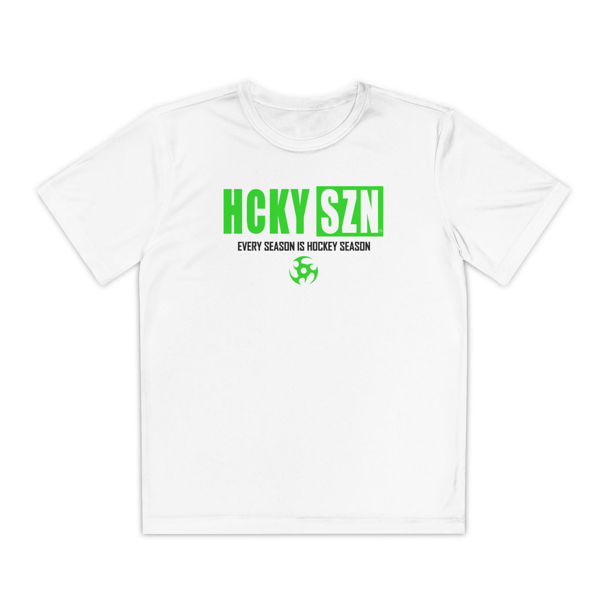 Every Season is HCKY SZN Youth Competitor Tee (Lime Logo) - Various Colors