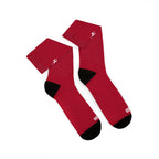 Comfort Crew Fleece Lined Hockey Socks (Red)