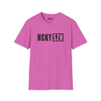 HCKY SZN Softstyle Tee Shirt (Heather Berry)