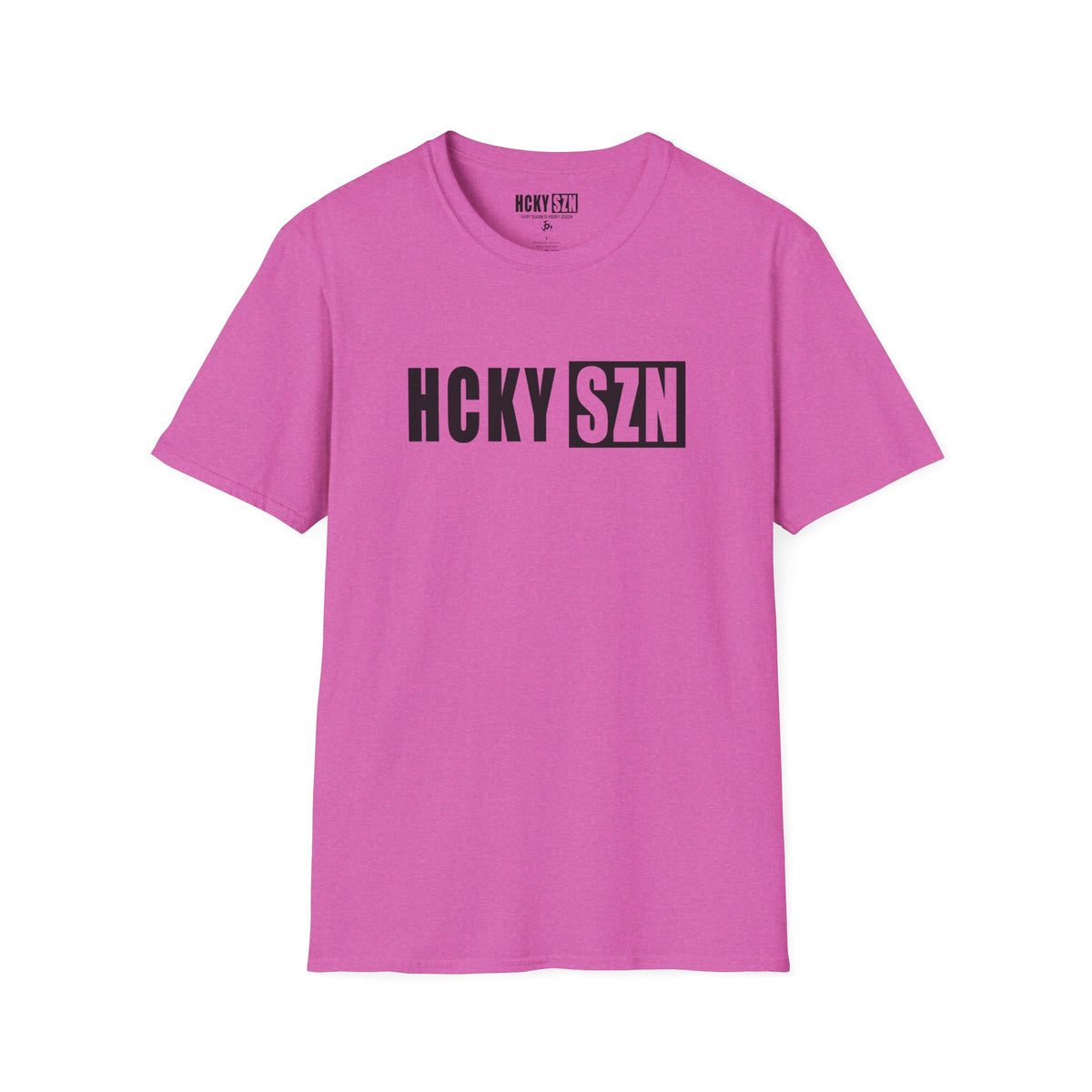 HCKY SZN Softstyle Tee Shirt (Heather Berry)