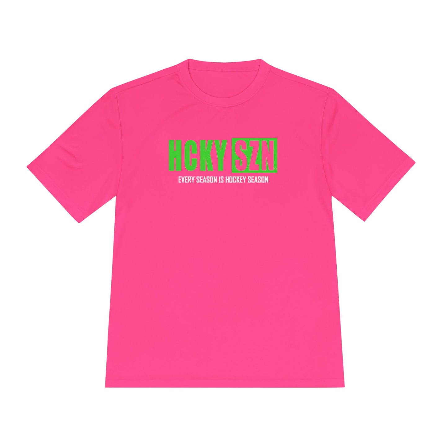 Every Season is HCKY SZN Performance Tee (Lime Logo) - Various Colors