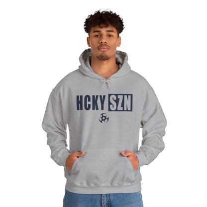 HCKY SZN (Navy Logo) Hooded Sweatshirt - Various Colors