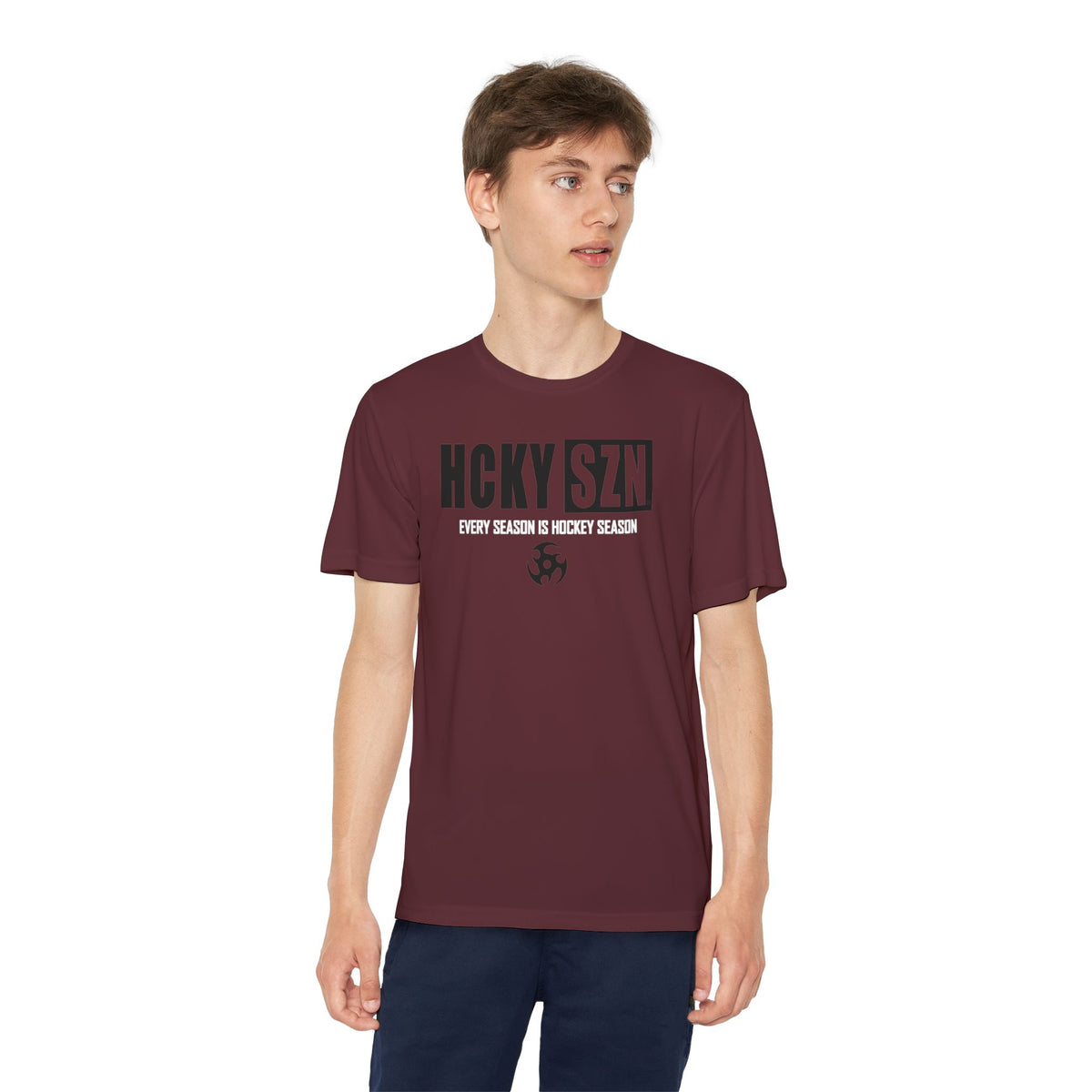 Every Season is HCKY SZN Youth Competitor Tee (Black Logo) - Various Colors