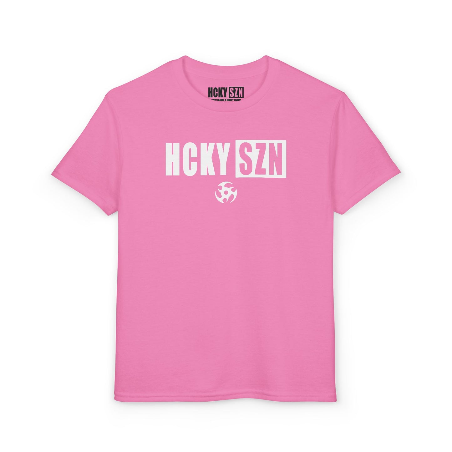 Youth HCKY SZN DryBlend Tee Shirt (White Logo) - Various Colors